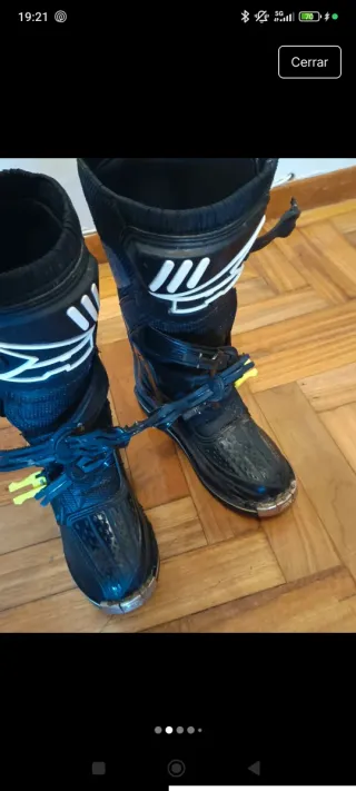 Botas de moto Drone. Talla 41.