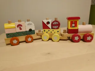 Tren de madera para bebés