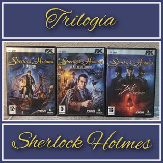 Trilogía Sherlock Holmes PC FX Interactive