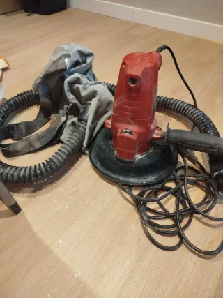 Lijadora de superficie con aspiración