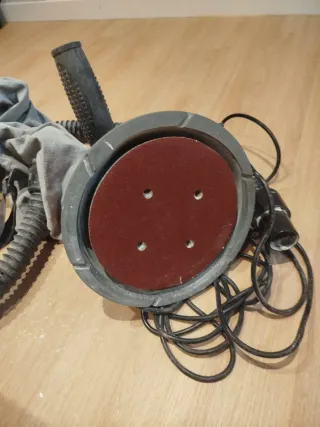 Lijadora de superficie con aspiración