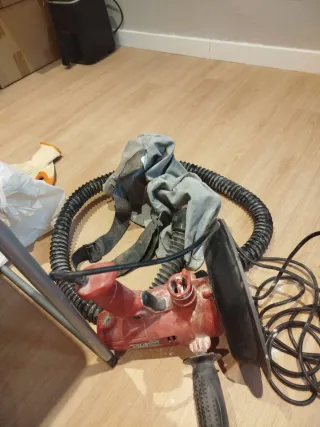 Lijadora de superficie con aspiración