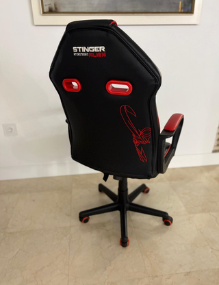 Silla Gamer Negra y Roja