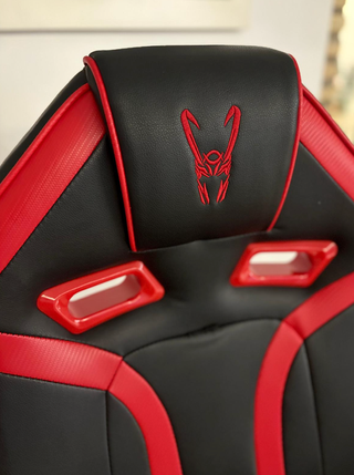 Silla Gamer Negra y Roja