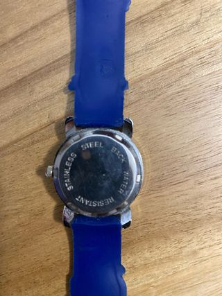 Reloj de pulsera Doraemon azul con dibujos