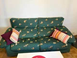 Sofá Cama Matrimonio Verde