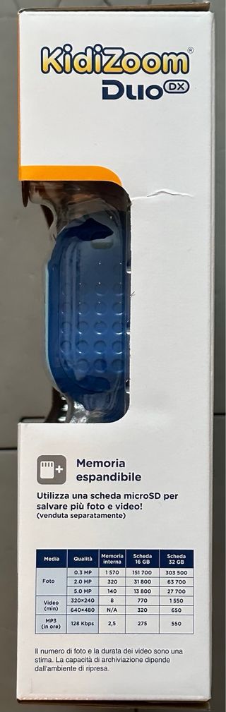 Cámara Kidizoom Duo FX azul sin abrir