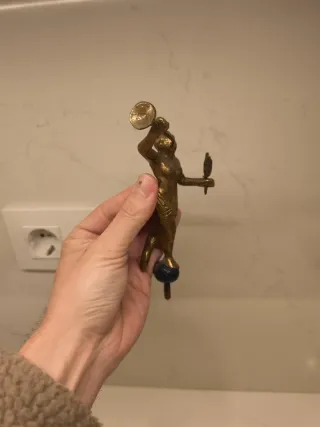 Figuras antiguas metal