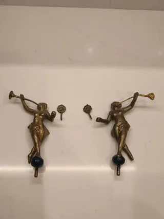 Figuras antiguas metal