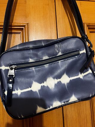 Bolso Lois Jeans Tie-Dye Azul y Blanco