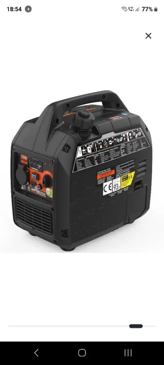 Grupo electrógeno Genergy 2700i 1700W
