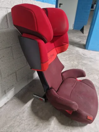 Silla coche Cybex Grupo 3 Roja Isofix