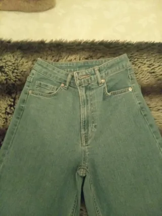 Jeans H&M Anchos Azul divided