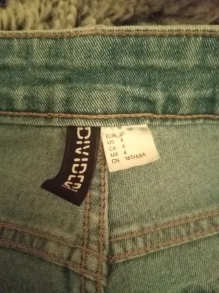 Jeans H&M Anchos Azul divided