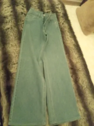 Jeans H&M Anchos Azul divided