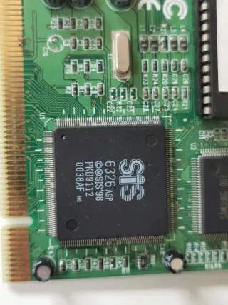 Placa Gráfica SiS VGA-100L REV:1.1