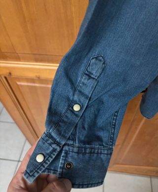 Jack & Jones Men’s Blue Denim Shirt – Classic Fit