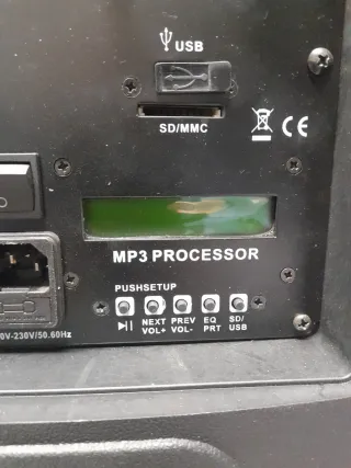 Altavoz DEA, PARA MUSICOS EN LA CALLE