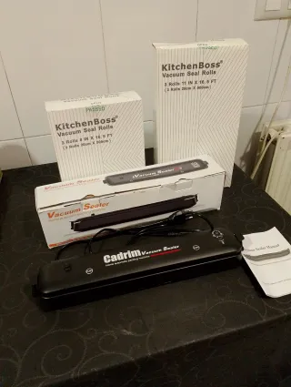 Cadrim Máquina Envasadora al Vacío + Rollos