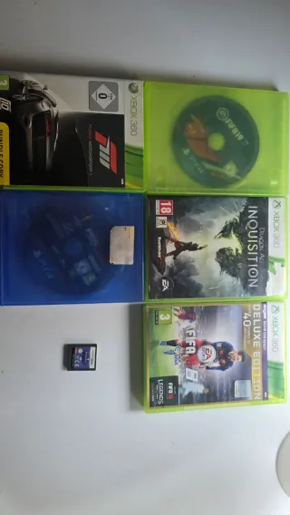 Lote Videojuegos Xbox 360, PS4