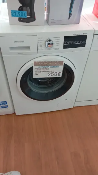 LAVADORA SIEMENS 8 KG