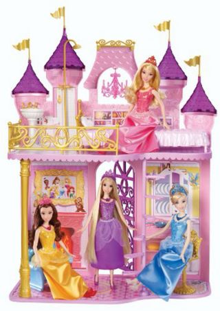 Palacio Muñecas Princesas Disney Mattel X9379