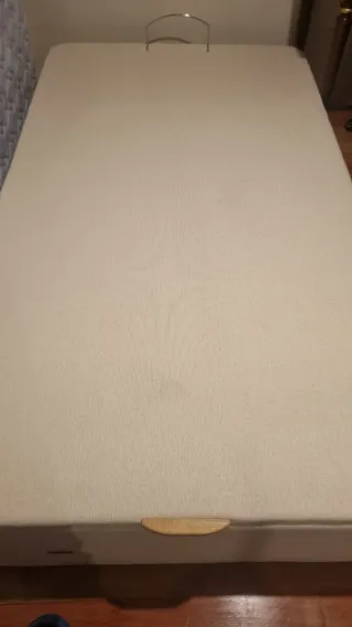 Canapé Flex 105x190 cm Beige/Marrón