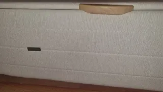 Canapé Flex 105x190 cm Beige/Marrón