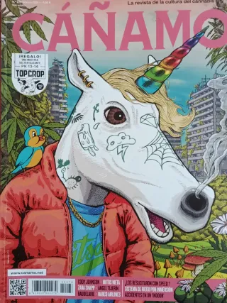 Lote de 10 revistas de cáñamo