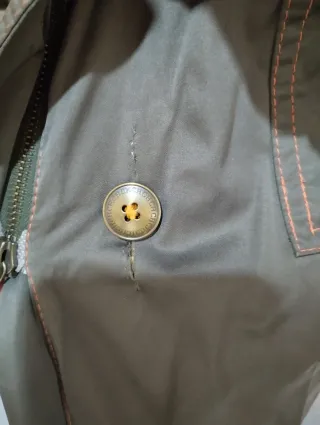 Abrigo Carolina Herrera Verde Oliva