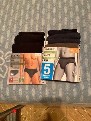 LIVERGY Slips Talla M Pack 5