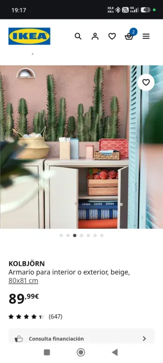 Armario KOLBJÖRN IKEA - NEGOCIABLE