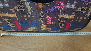 Transportín gato gris multicolor