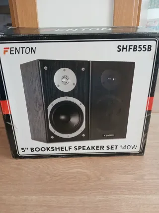 Altavoces Fenton SHFB55B - Negro/Plata