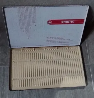 Caja Vintage Stabilo 36 Lápices Colores (Vacía)