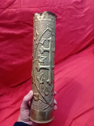 Bossolo inerte WW1 1917, militaria da collezione