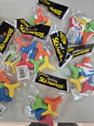 Lote 8 paquetes almohadillas señuelos anzuelos