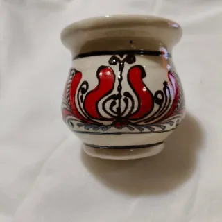 Caraffa in ceramica decorata
