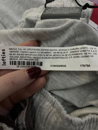 Pantalones de pijama Harvard University Talla L