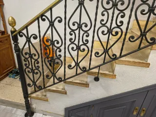 Barandilla Escalera Forja