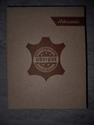 Cartera Ubrique Piel Natural Hombre