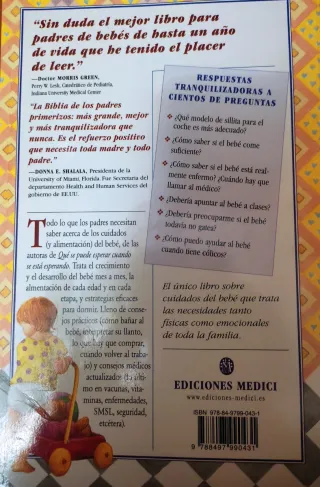 QUE SE PUEDE ESPERAR EL PRIMER AÑO (MADRE Y BEB...