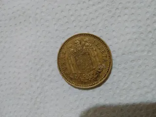 Peseta Española Franco 1966. *71