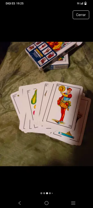 Baraja de cartas española Fournier