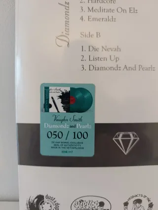 Vinilo Vaughn Smith Diamondz and Pearlz OBI
