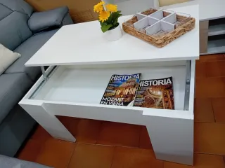 Mesa de centro blanco