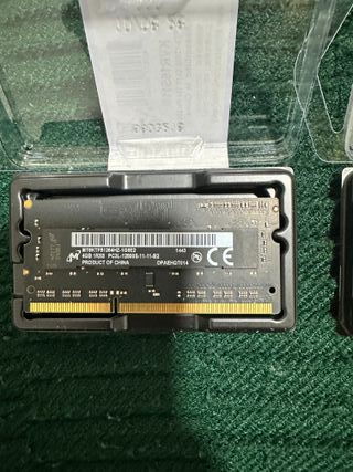 Memoria RAM 4GBx2 (8GB) DDR3L 1600MHz para Apple