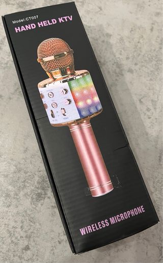 Micrófono Karaoke Bluetooth Inalámbrico
