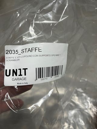 Cupula y Soporte GPS UnitGarage BMW R nineT