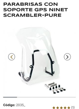 Cupula y Soporte GPS UnitGarage BMW R nineT